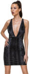 Cottelli Collection Dress Snake 2718162 Black XL