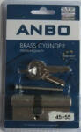 ANBO Hengerzárbetét 45/55 mm 3K. Króm2200 Bliszteres (1600832-B)