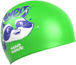 Mad Wave bandit swim cap junior verde