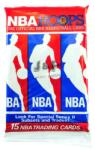 NBA Hoops 1990-91 NBA Hoops Basketball Series 2 wax pack - kosaras kártya csomag