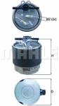 KNECHT filtru combustibil KNECHT KL 440/41 (KL 440/41)