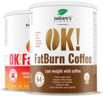 Nature’s Finest OK! FatBurn Coffee + OK! FatBurn INGYEN | Gyorsítsa fel a zsírégetést | Természetes fogyás | L-karnitin Brazíliai kávé 300 g
