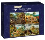 Bluebird Puzzle Pieter Brueghel the Younger - The Four Seasons 1000 db-os (60020)