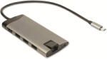 Inter-Tech Docking Station 88885551 - USB-A, HDMI, RJ-45 Gigabit LAN (88885551) - vexio