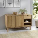 vidaXL Servantă OTTA, 114x43x73, 5 cm, lemn masiv de pin (351300) Comoda