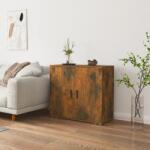 vidaXL Servantă, stejar fumuriu, 80x33x70 cm, lemn compozit (816565) Comoda
