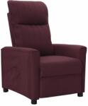vidaXL Fotoliu rabatabil, violet, material textil (342260)