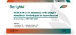 Beright 3 az 1-ben COVID-19 Ag és influenza A+B kombinált otthoni gyorsteszt - 1 db tesztkészlet (orrlyukpálcás) - Lejárati idő: 2026-08-31