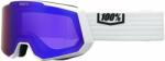 100% Snowcraft XL White/HiPER Violet Mirror/HiPER Silver Flash Mirror (51002-00003)