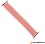  FIXED Elastic nylon strap Nylon Strap for Apple Watch 38/40mm, size L, (FIXENST-436-L-PI) pink karóra szíj