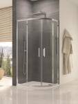RONAL Cabina de dus semirotunda cu usi culisante, crom lucios, Ronal seria Ocelia OCER550905007 OCER550905007 (OCER550905007)