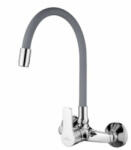 INVENA VERSO flexibilis fali színes csaptelep - gray (BC-82-E3S)