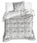 Carbotex Karácsonyi mintás ágyneműhuzat szett - Erdei állatok - gyerekajandek