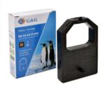 G&G ЛЕНТА ЗА МАТРИЧЕН ПРИНТЕР PANASONIC KX-P 110/145/1080/1090/1124/1150/1160/1121/2030/1190/1180/2150/1693 - PN ND-R0007 / RR-PA-KX-P1090-BK - 1, 8 m x 8 mm - Black - G&G (ND-R 0007)