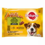 PEDIGREE 4x100g Csirke, Marha + Máj + Zöldség Mártásban Alutasak DH06H - tenyesztoitap