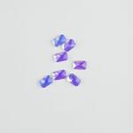 Brillbird Műköröm Formakövek (10 db-os) emerald 4x6mm pink AB