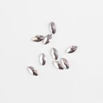 BRILLBIRD Műköröm Formakövek (10 db-os) navette 3x6mm clear