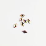 BRILLBIRD Műköröm Formakövek (10 db-os) rhombus 3x5mm clear AB