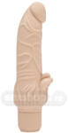 ToyJoy Vibrator Realist din Silicon cu Stimulator Clitoris - culoare Natural Vibrator