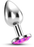 Crushious Bijou Dop Anal cu Bijuterie Roz Marime Mare cu Saculet de Pastrare Catifelat Gratuit