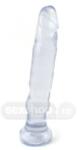 Doc Johnson Jeleuri Cristaline Dildo Anal pentru Incepatoare 15cm - culoare Transparent