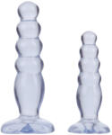 Doc Johnson Jeleuri Cristaline Set pentru Antrenament Anal - Transparent
