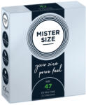 My Size Mister Size Prezervative de Marimea Perfecta Latime 47 mm pentru Placere si Siguranta 3 bucati