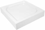 INVENA Cadita dus patrata Invena 90x90 alb (AK-80-K93-P)