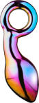 DreamToys Glamour Glass Chunky Ring Plug Dildo