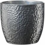 Soendgen Keramik Boston Metallic ezüst 19 cm kerámia kaspó