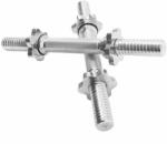 Gorilla Sports Króm súlyzó szett csillagzárral 42 cm (100791-00004-0057) - gorillasports