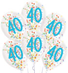 Amscan Латексови балони с конфети, 40 бр