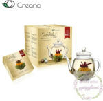 Creano virágzó tea szett kancsóval és 6 db virágzó teával - MIX