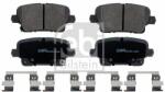 Febi Bilstein set placute frana, frana disc FEBI BILSTEIN 16983 (16983)