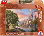 Schmidt Spiele Puzzle Schmidt din 3000 de piese - Lumea magică a lui Belle (57372) Puzzle