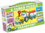 Dohány Cuburi de poveşti Vehicule de circulaţie Dohány 6 bucăţi (DH60003) Puzzle