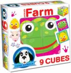 Dohány Cuburi cu poveşti Fermă Dohány 9 piese (DH60118) Puzzle