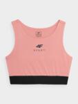 4F Crop top de sport cu uscare rapidă pentru fete