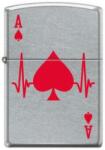 Zippo Brichetă Zippo Heartbeat Ace Design 4358 4358 Bricheta