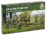 Italeri 8.8 cm Flak 37 with Crew 1:56 (15771)