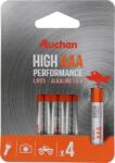 Auchan Kedvenc Premium alkáli elem (LR3) AAA 1, 5V 4 db