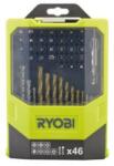 RYOBI Bitkészlet és fúrók vegyes szett 46db-os RAK46MIX (5132002698) (RYOBI5132002698)