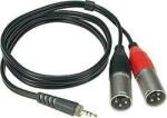 KLOTZ KL-AY90100 Y kábel, JACK-XLR, 1 m