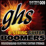 GHS GBXL-8 elektromos gitárhúr 8 húros Boomers, Extra Light, 09-72