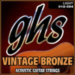GHS VN-L akusztikus gitárhúr Vintage Bronz - Light, 12-54