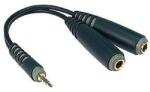 KLOTZ KL-AYB3 Y adapter kábel, JACK-JACK, 0, 2 m