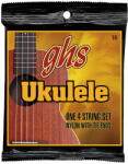 GHS 10 ukulele húr - clear nylon, Hawaiian D tuning