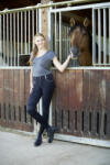 Kerbl Covalliero BasicPlus női lovaglónadrág - fekete, 46
