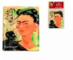 Hanipol Hűtőmágnes 50x70mm, Frida Kahlo: Önarckép majommal és papagájjal