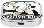 Fridolin Gyógyszeres fémdoboz - Rosina Wachtmeister: Cats sepia - szep-otthon - 3 100 Ft